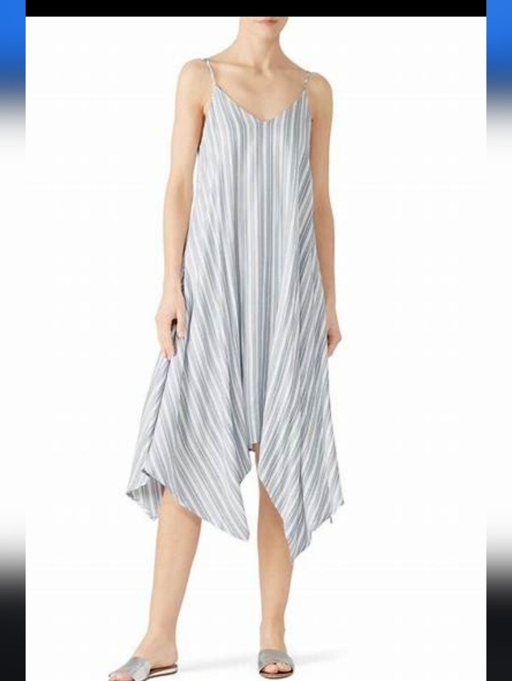 #5. Fifteen Twenty Handkerchief Hem Tank Dress.